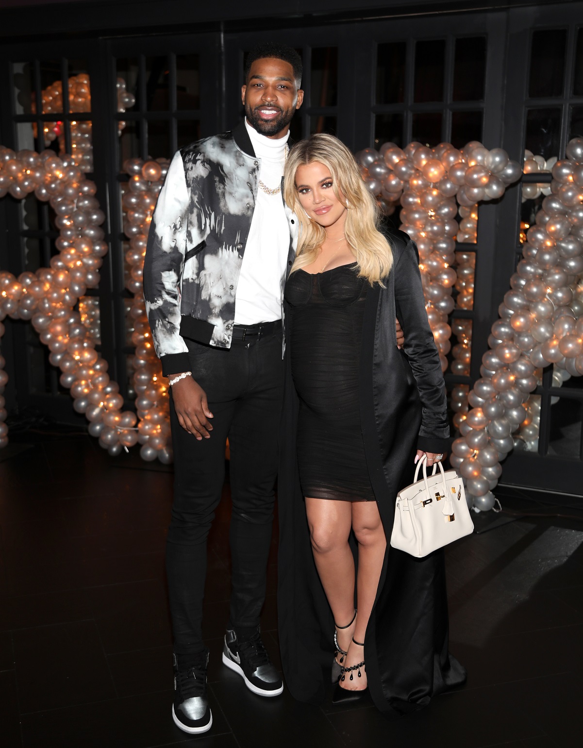 Tristan Thompson and Khloe Kardashian