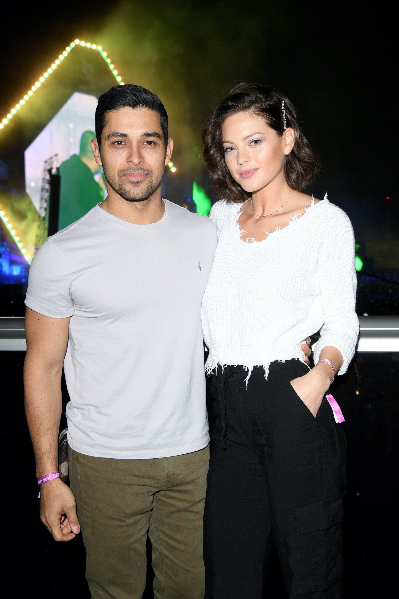 Wilmer Valderrama and Amanda Pacheco
