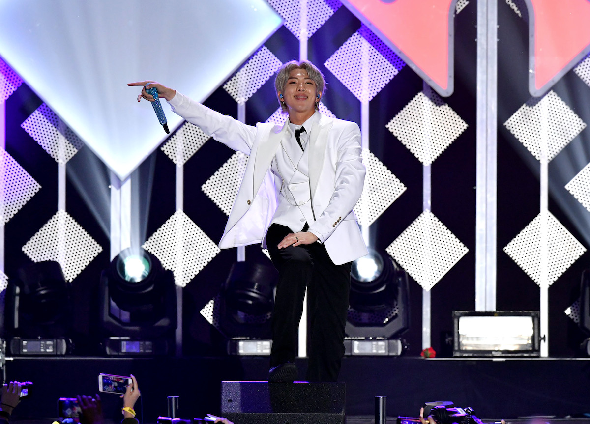 RM of BTS performs in 2019.