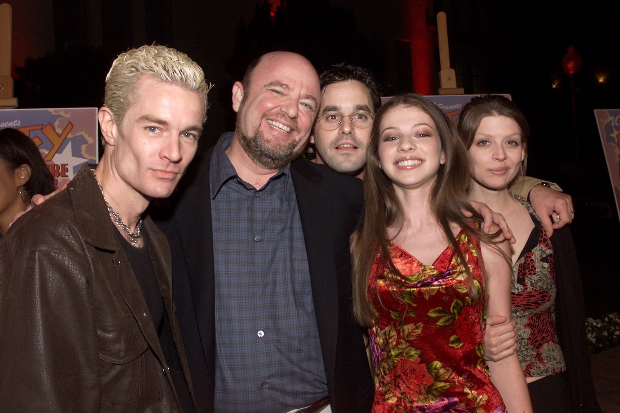 James Marsters, Dean Valentine, Nicholas Brendon, Michelle Trachtenberg and Amber Benson