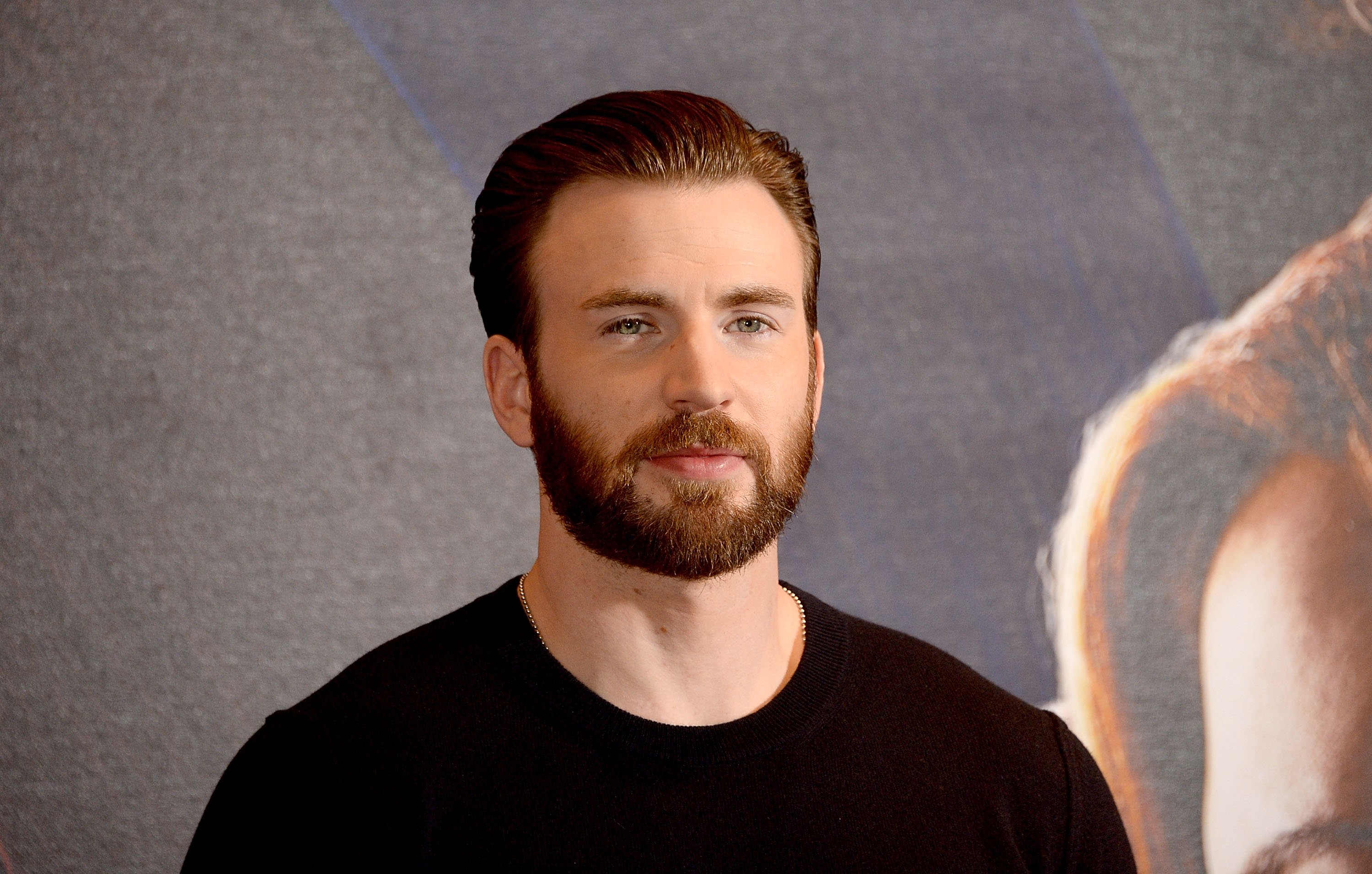 Chris Evans poses at a photocall for 'Captain America: Civil War' on April 25, 2016 in London, England.