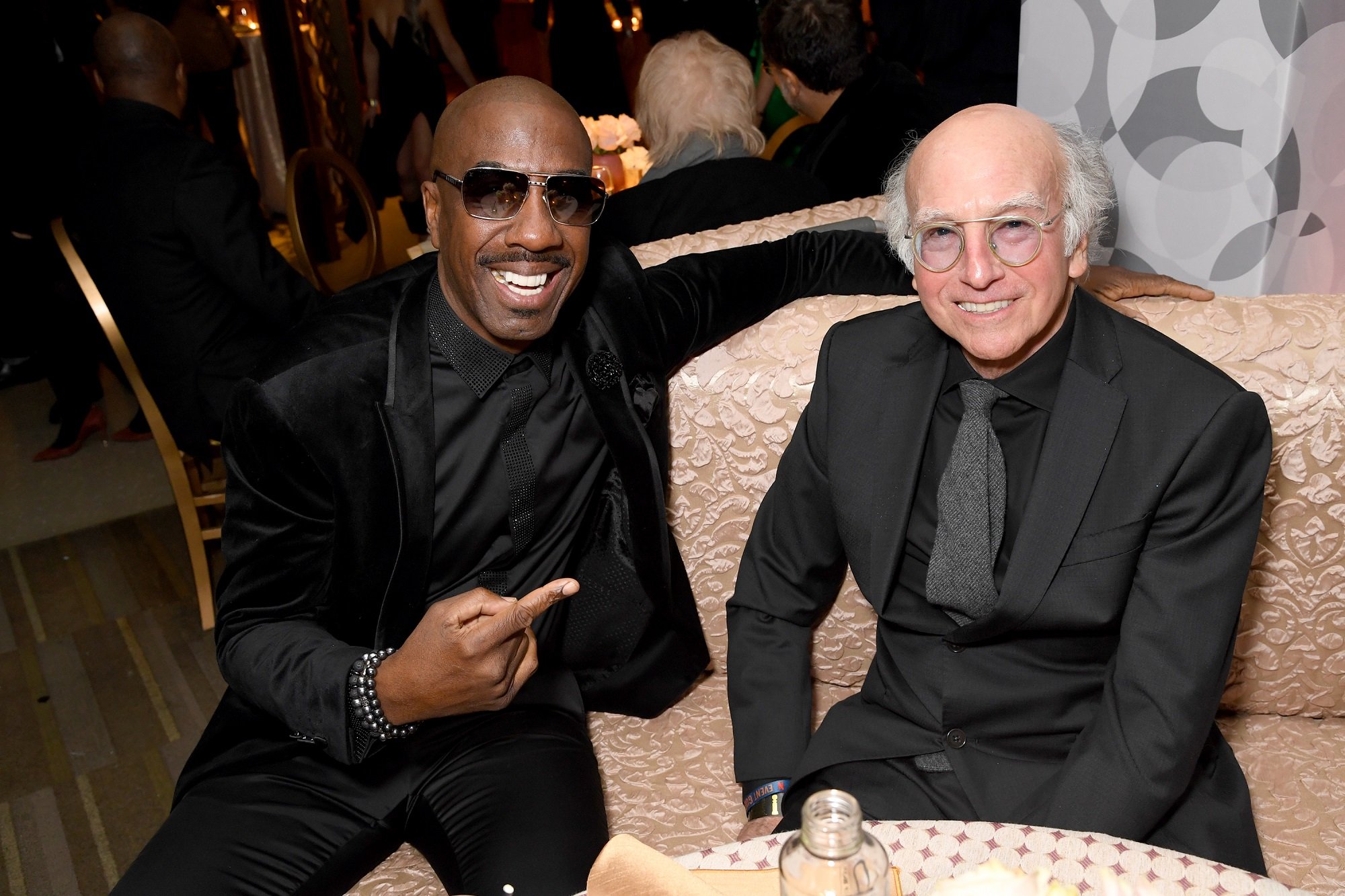 J.B. Smoove and Larry David of Curb Your Enthusiasm