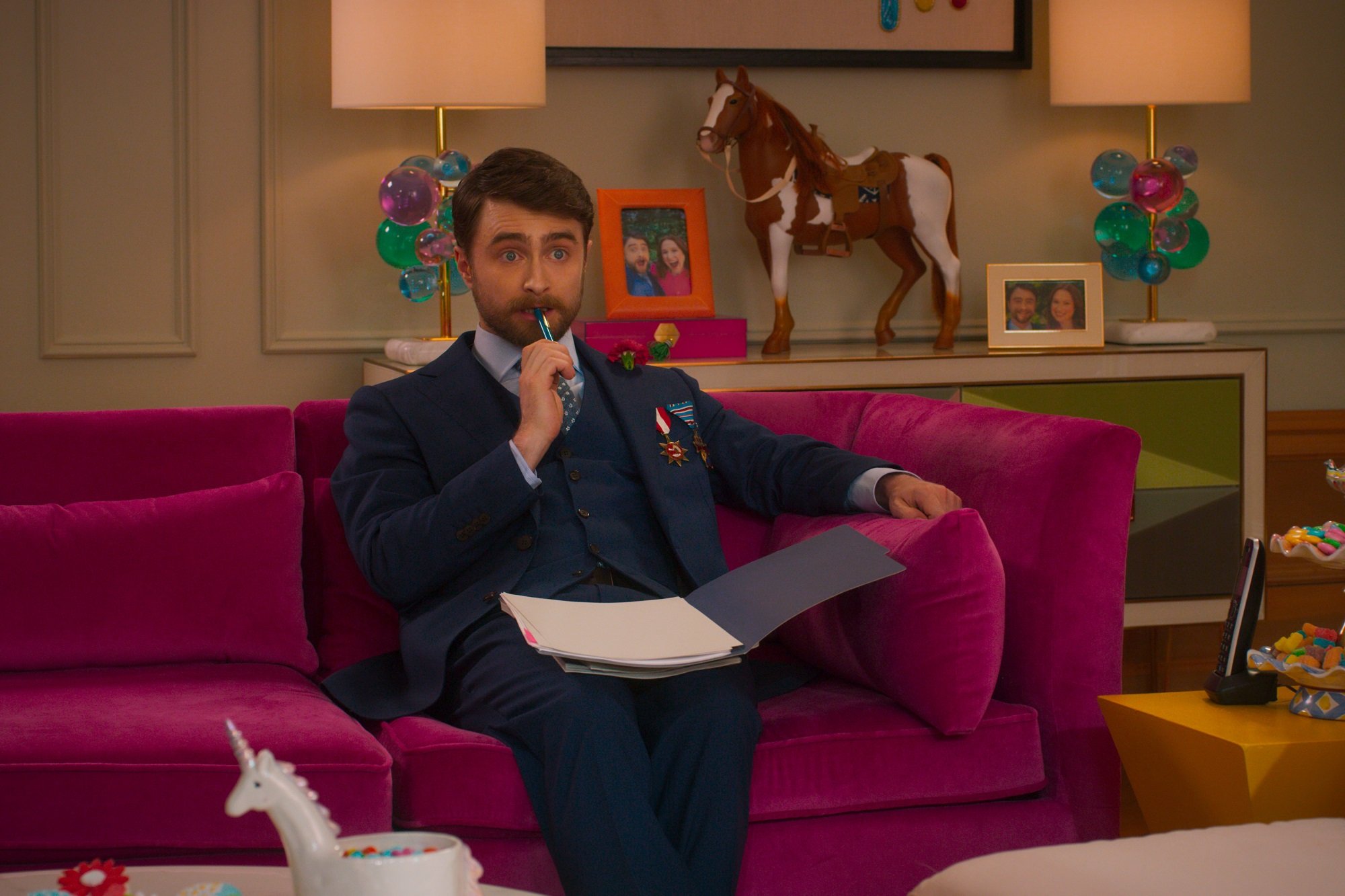 Daniel Radcliffe in 'Unbreakable Kimmy Schmidt: Kimmy vs. the Reverend'