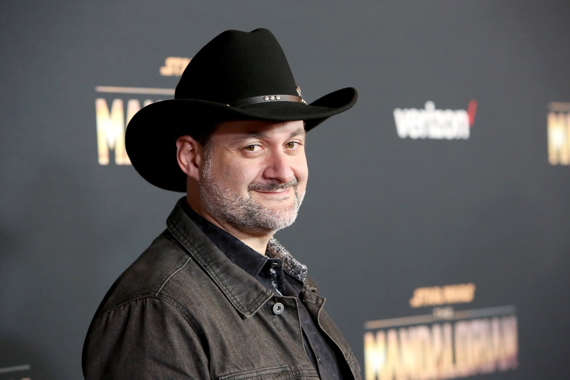 Dave Filoni on the red carpet