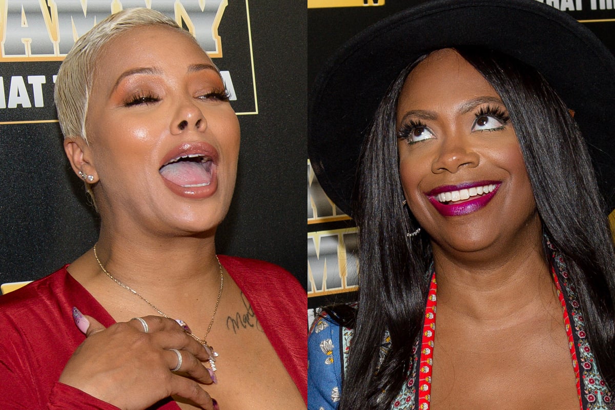 Eva Marcille and Kandi Burruss