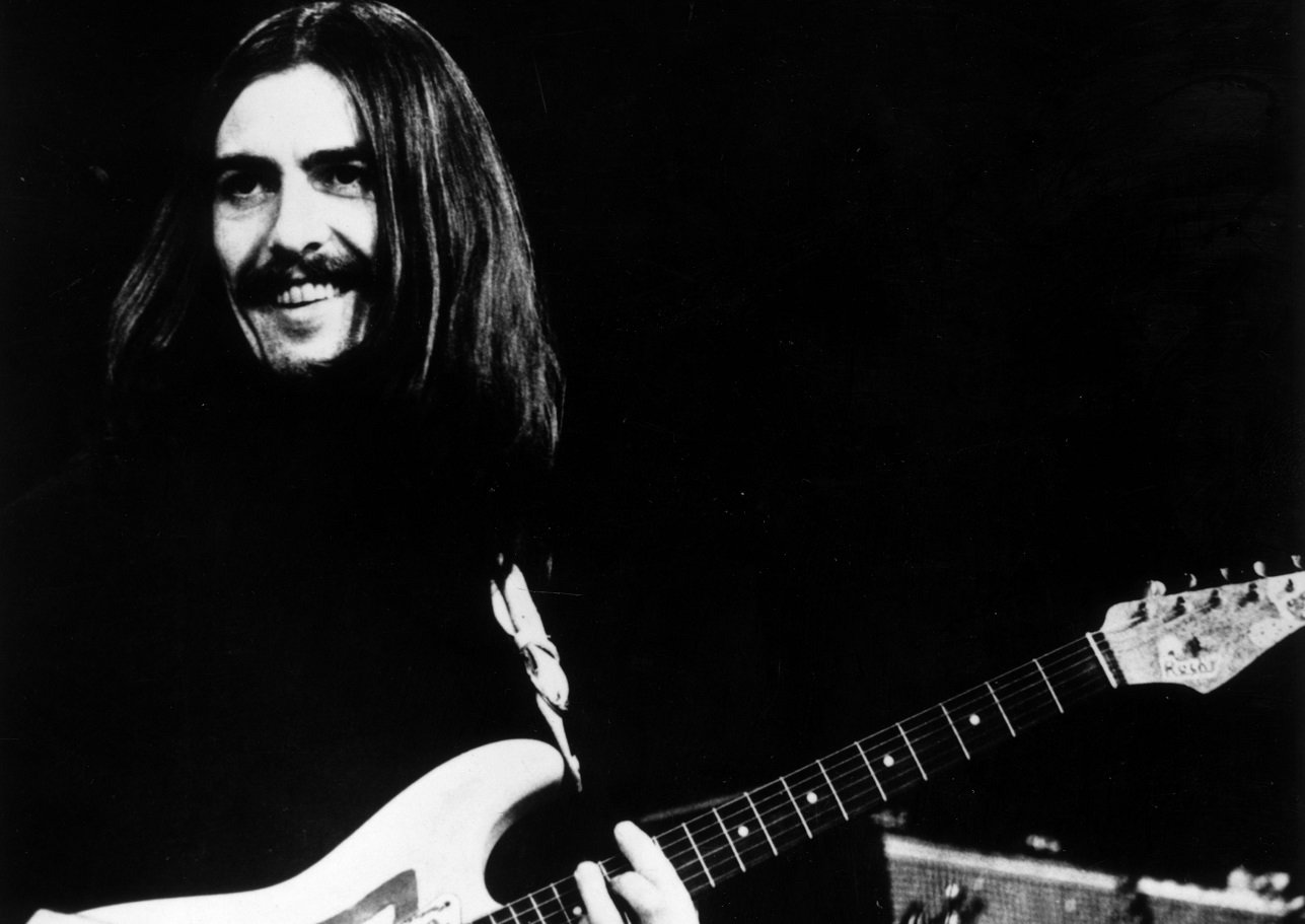 George Harrison performing in 1969