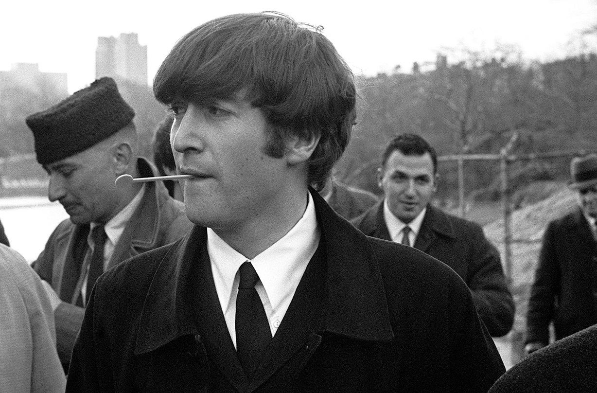 John Lennon in Central Park, 1964
