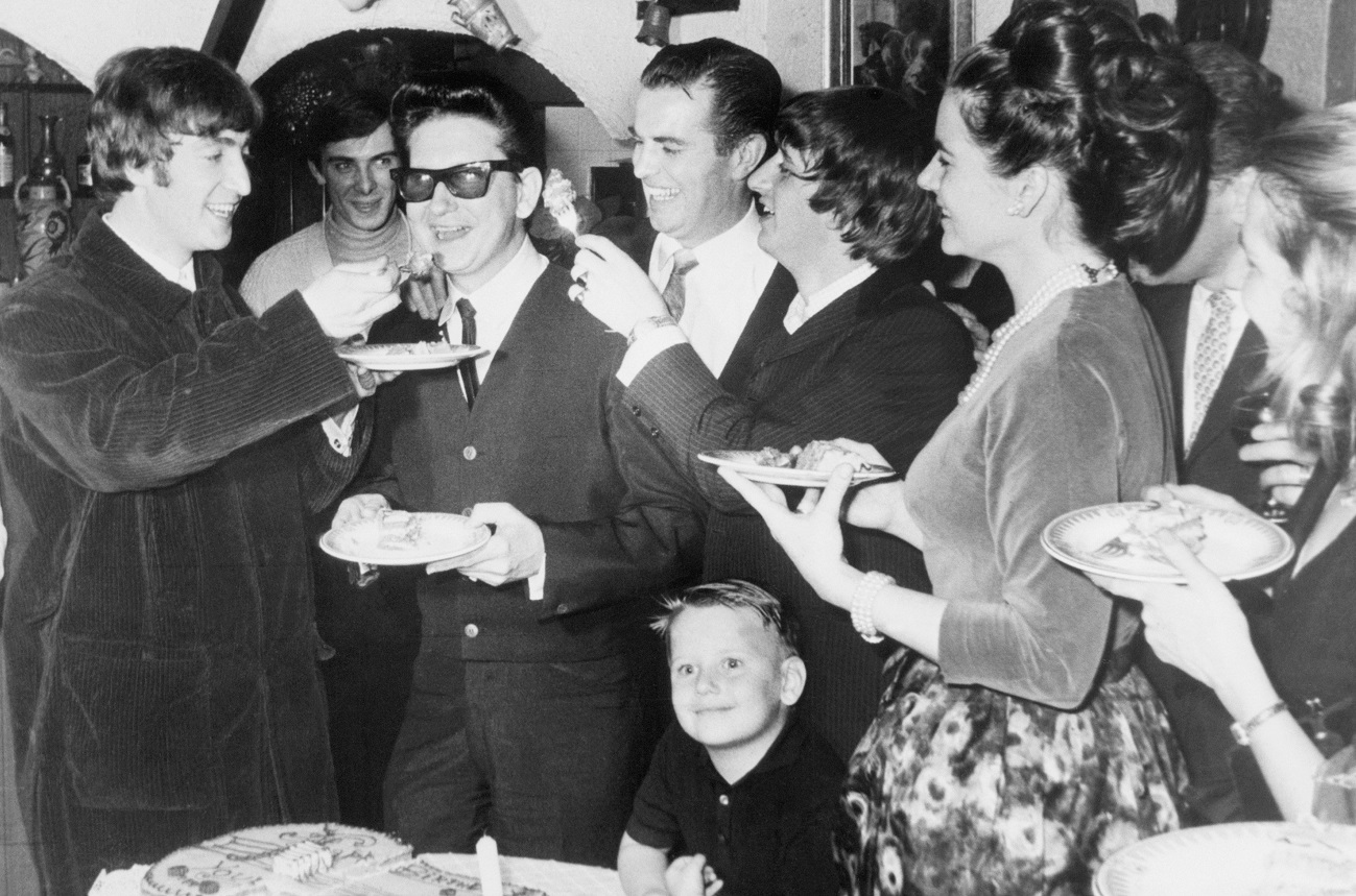 John Lennon and Roy Orbison in '64
