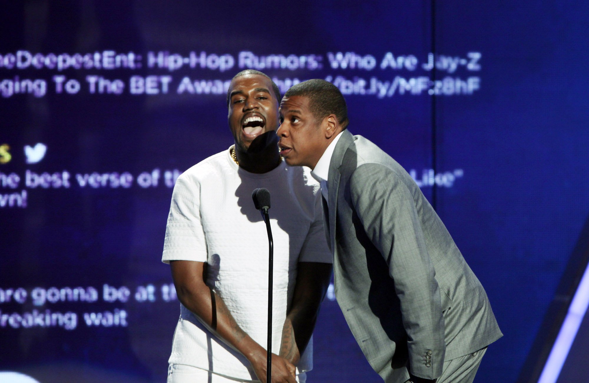 Kanye West and Jay-Z