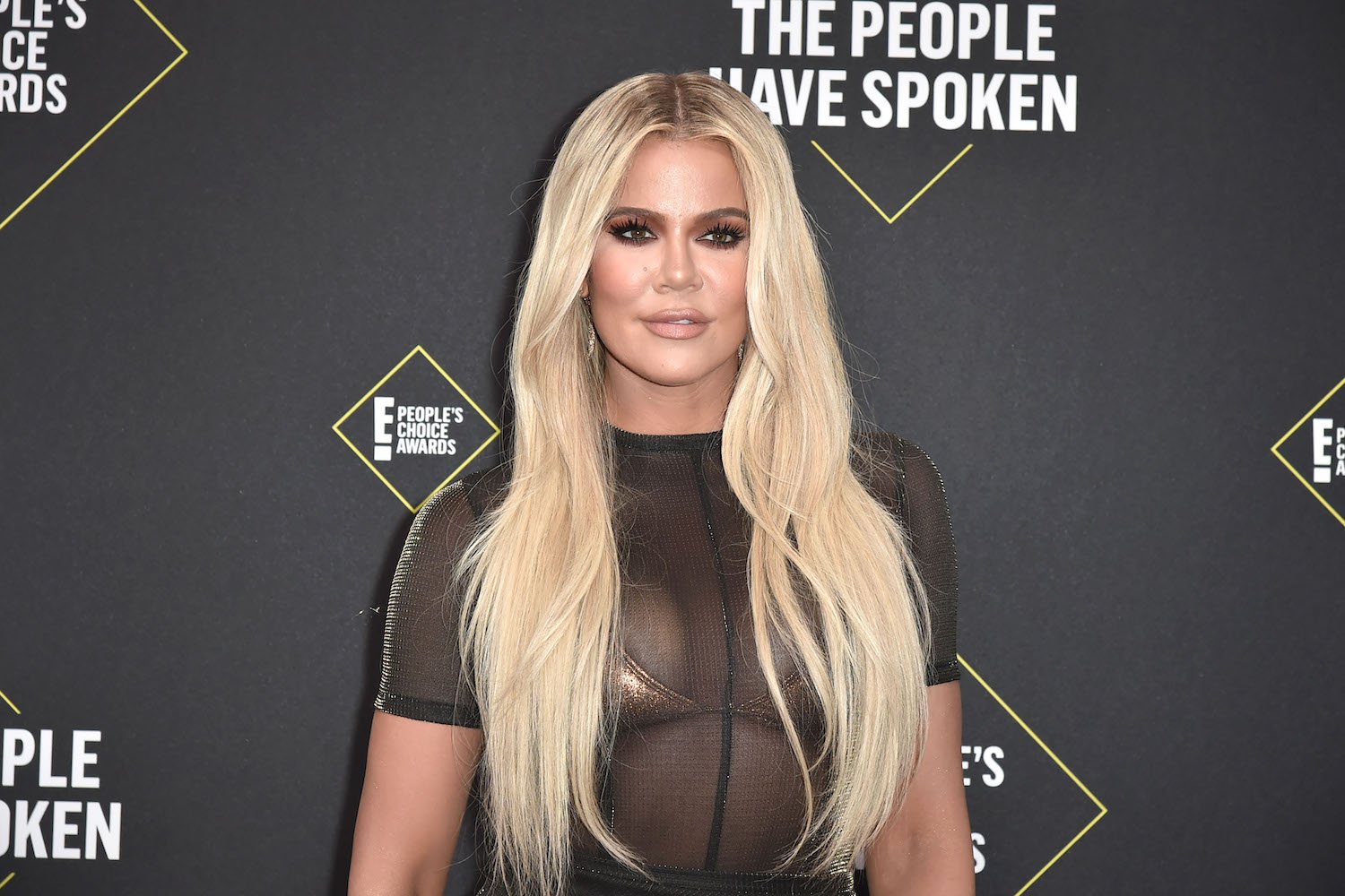 Khloe Kardashian attends 2019 E! People's Choice Awards