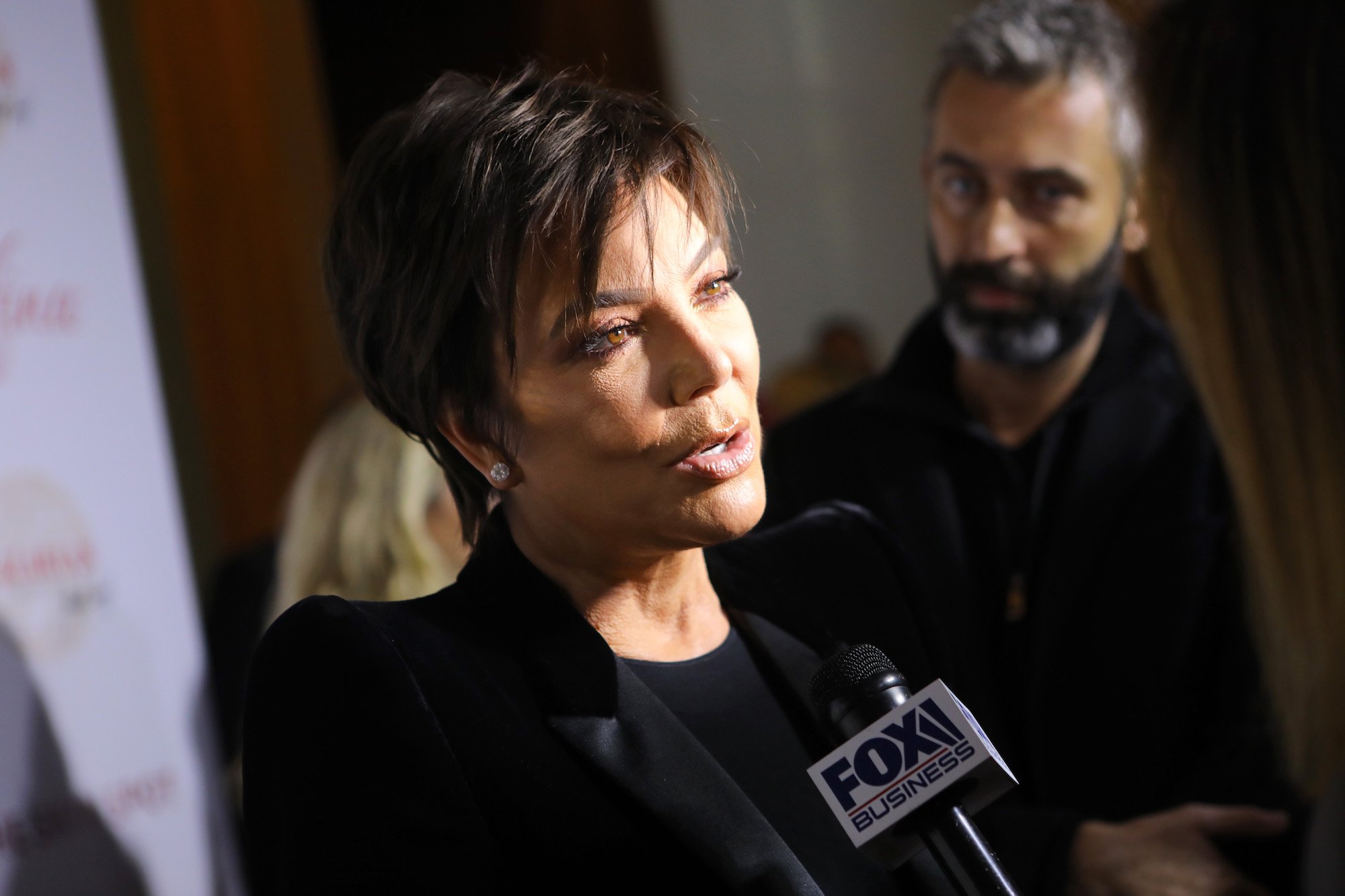 Kris Jenner on the red carpet