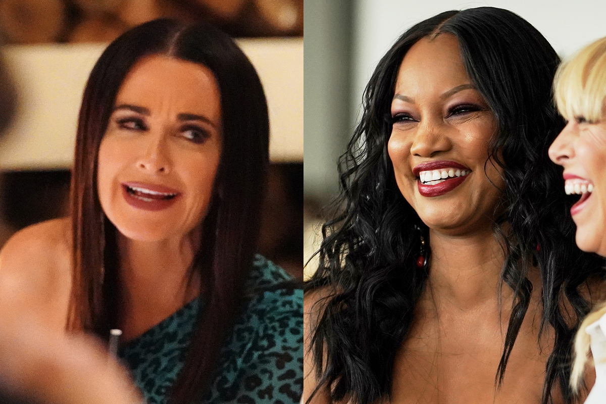 Kyle Richards and Garcelle Beauvais