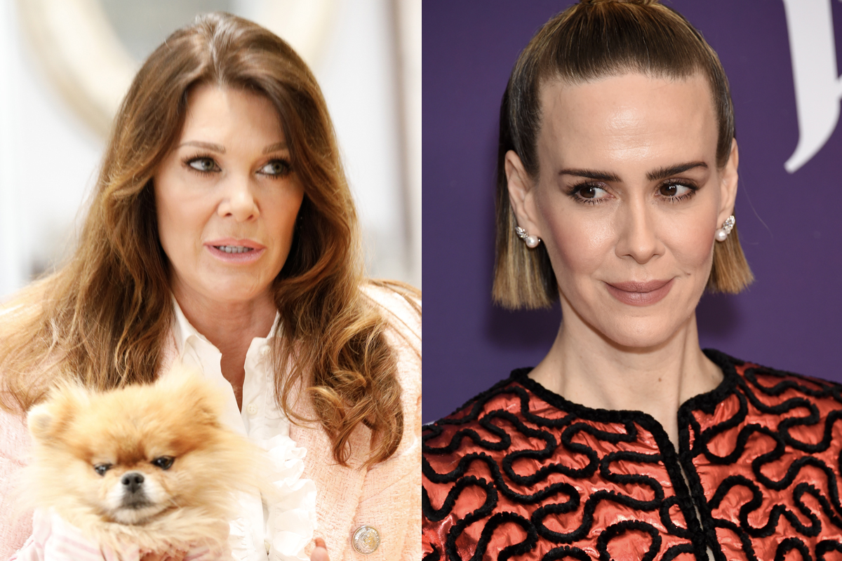 Lisa Vanderpump and Sarah Paulson