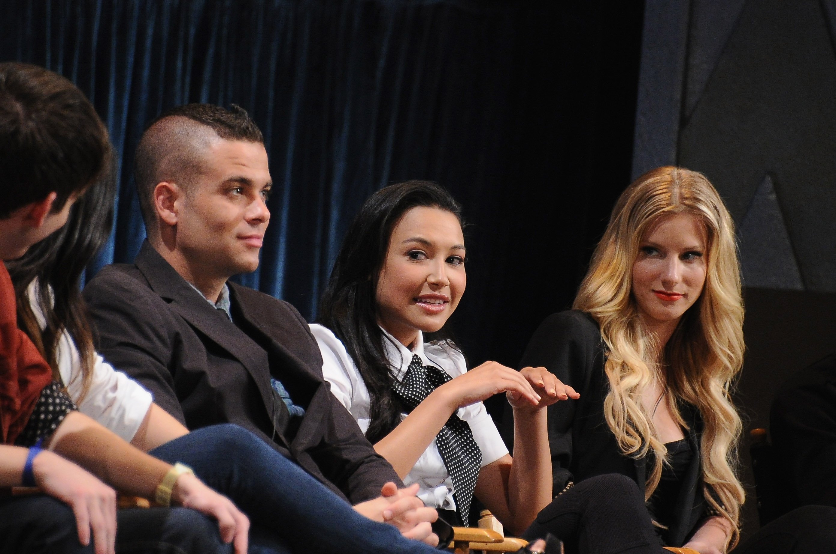 Mark Salling, Naya Rivera, and Heather Morris | Michael Buckner/Getty Images