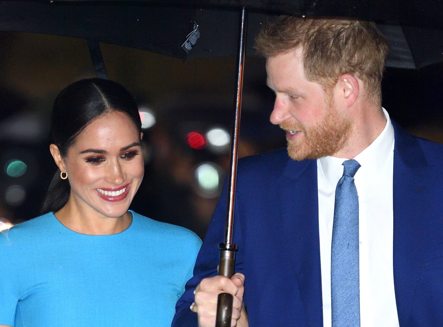 Prince Harry and Meghan Markle attend The Endeavour Fund Awards at Mansion House on March 05, 2020