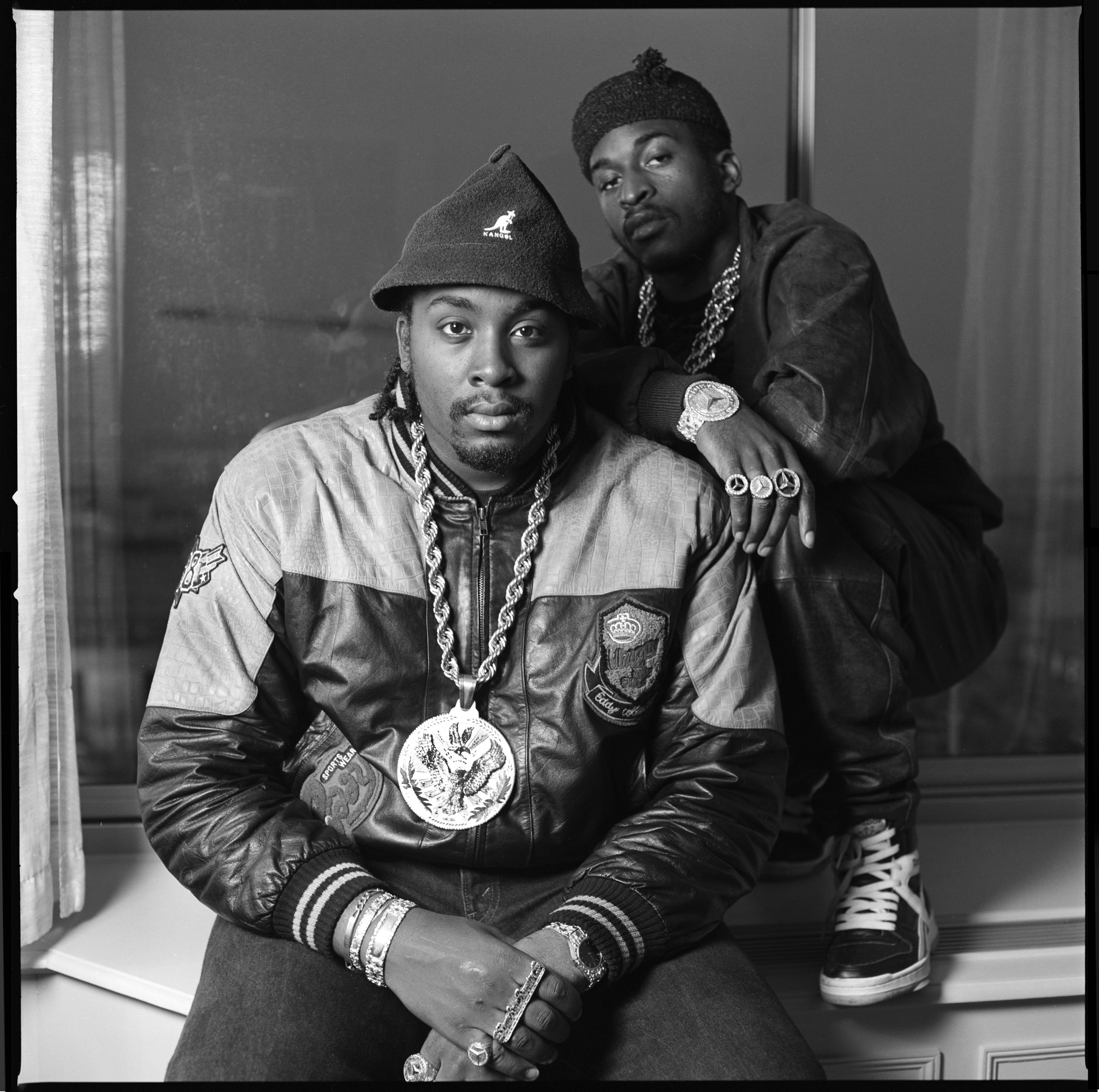 Eric B. and Rakim sitting
