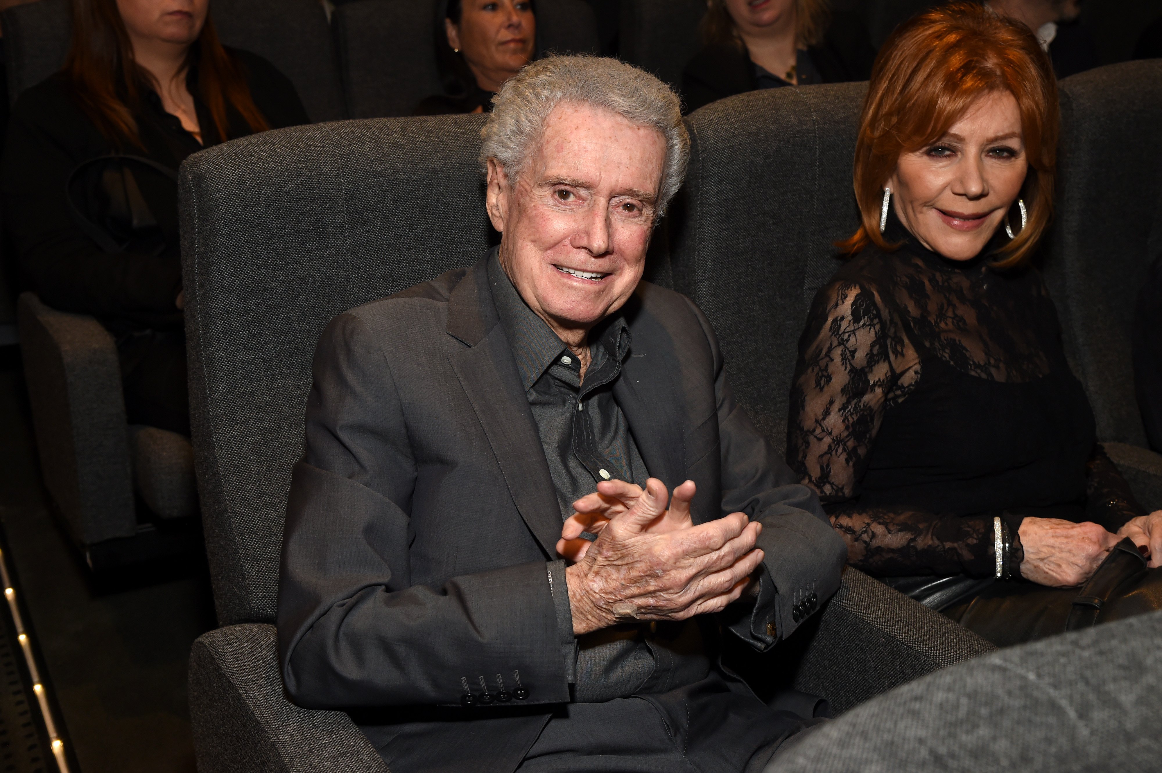 Regis Philbin and Joy Philbin