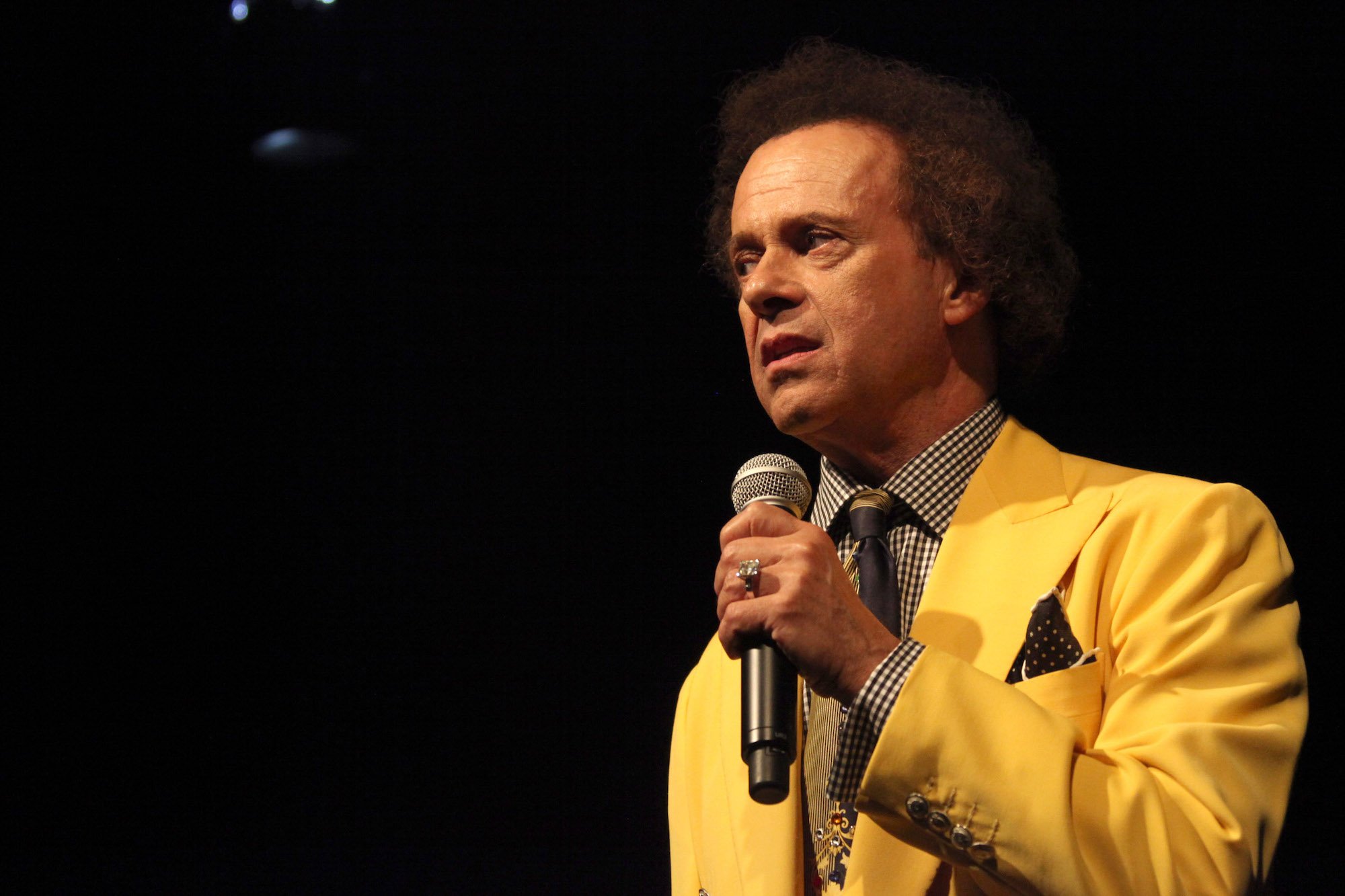 Richard Simmons speaks onstage