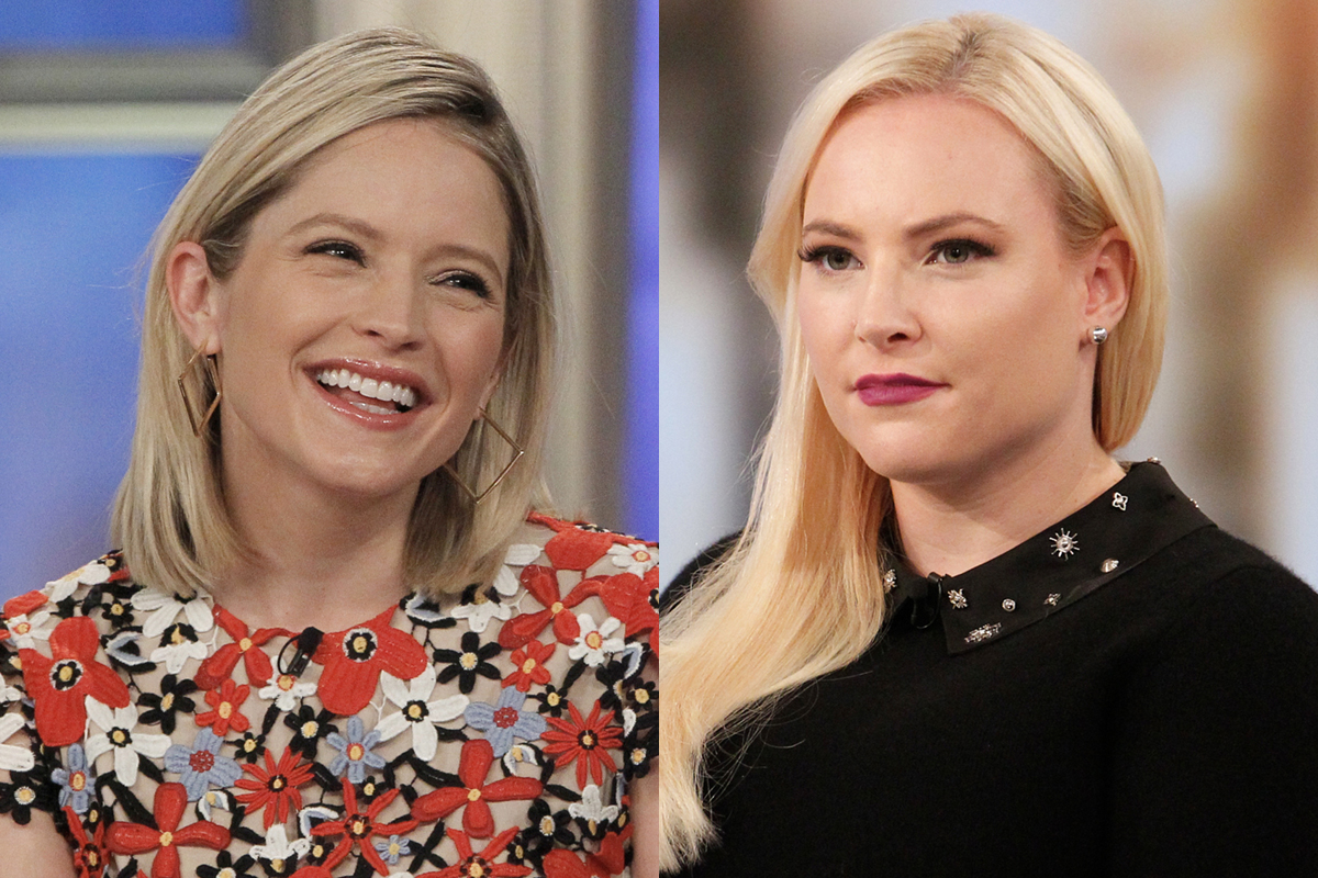 Sara Haines and Meghan McCain