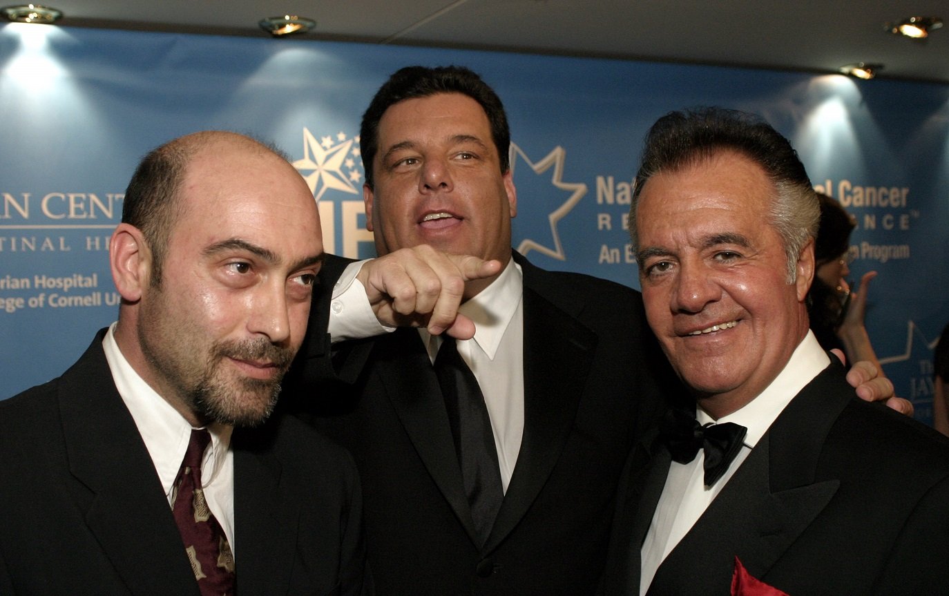 'Sopranos' stars at a cancer benefit