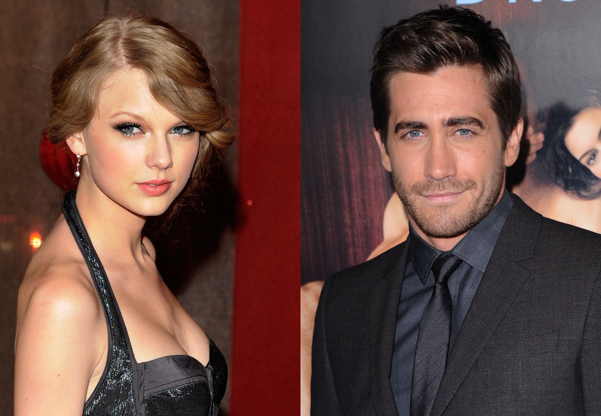 Taylor Swift and Jake Gyllenhaal composite image