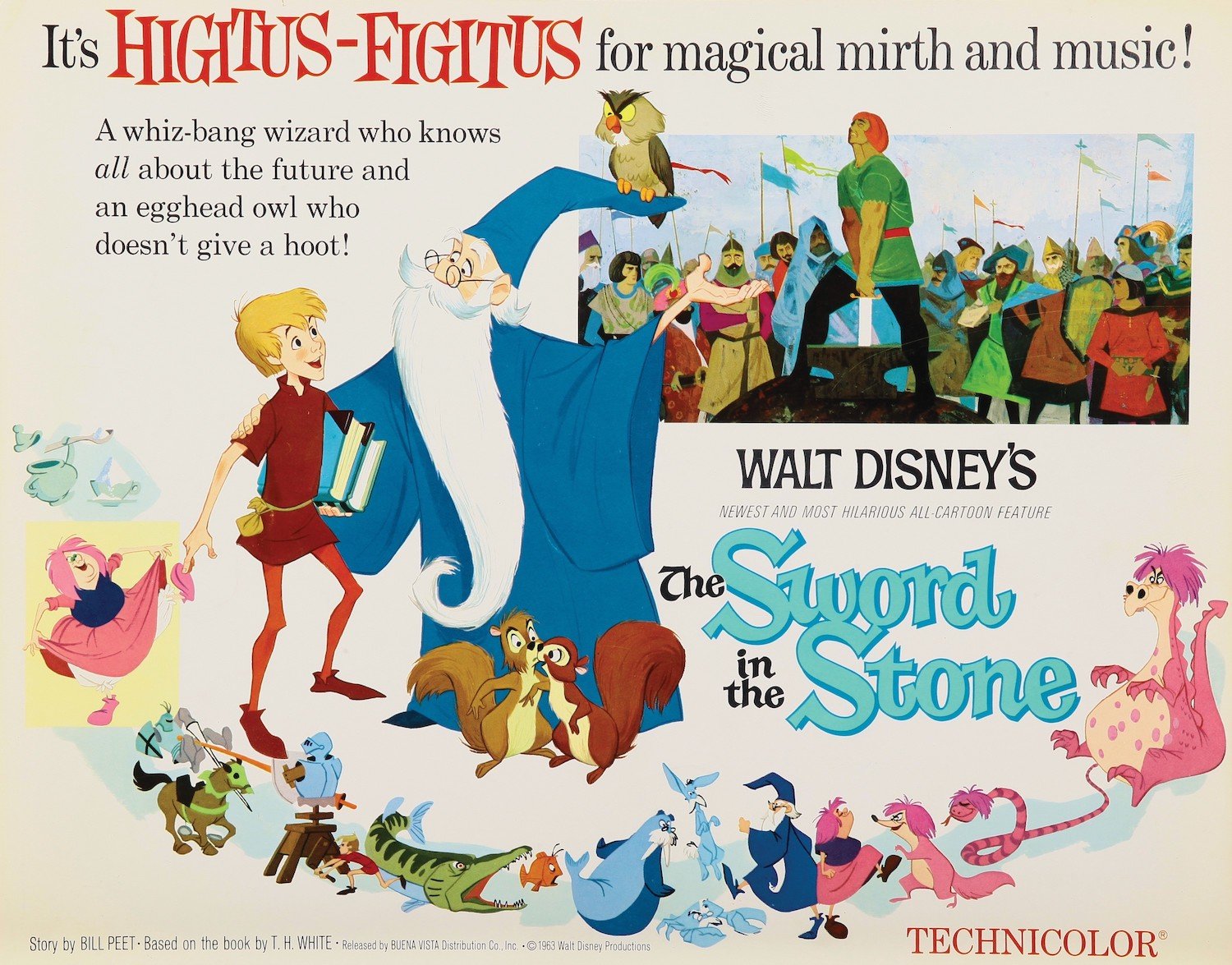 The Sword In The Stone poster 