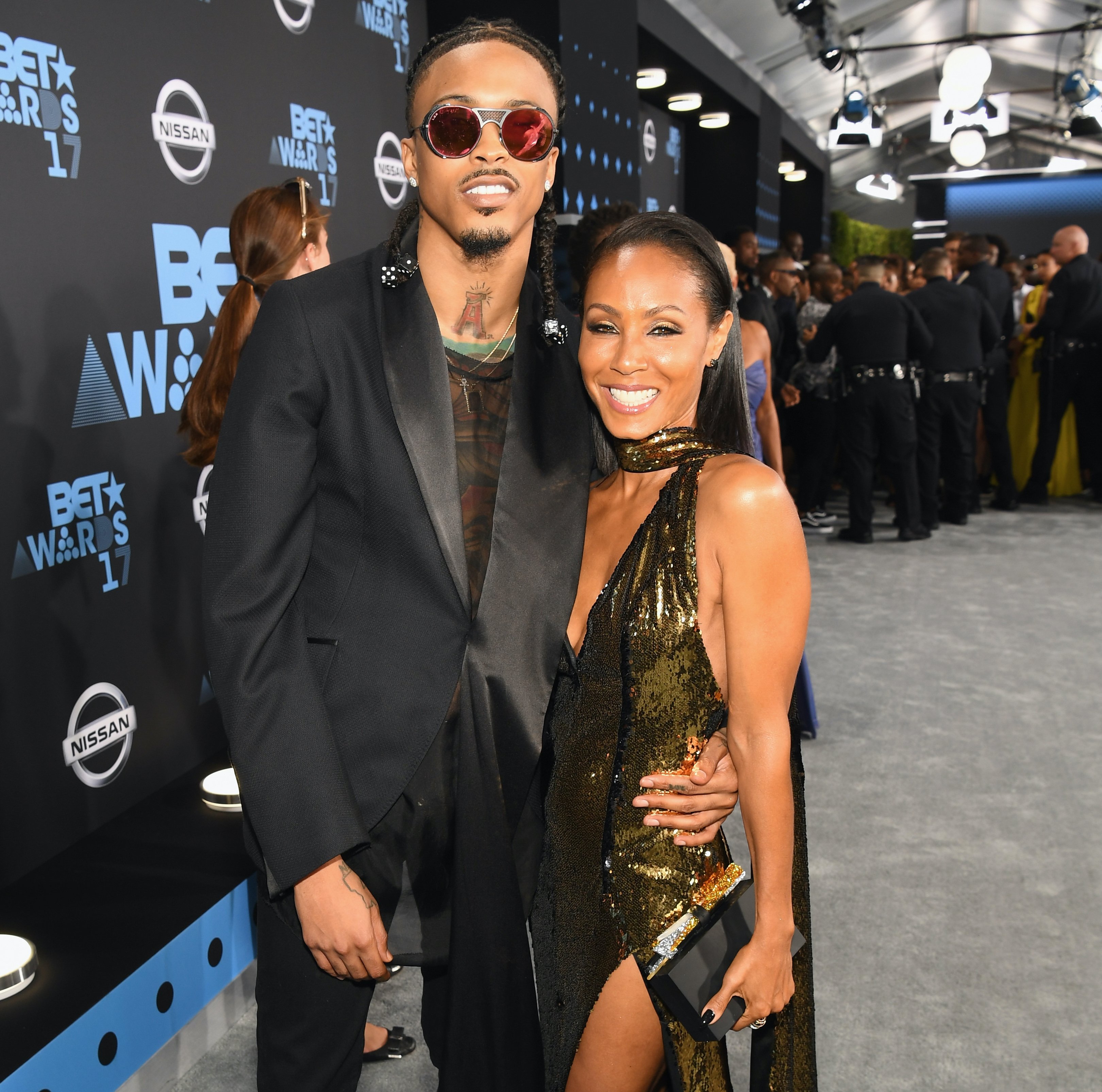 August Alsina and Jada Pinkett Smith