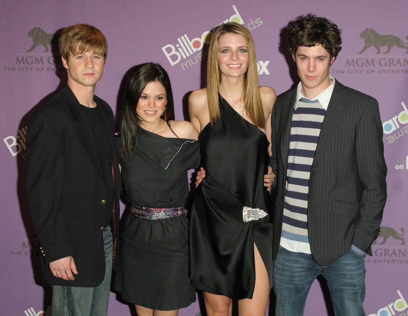 Ben McKenzie, Rachel Bilson, Mischa Barton, and Adam Brody at the 2003 Billboard Music Awards