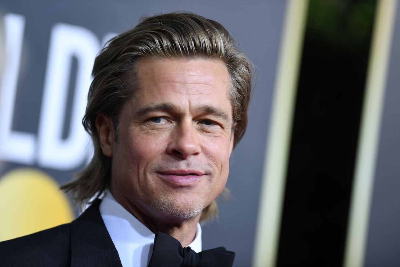Brad Pitt arrives for the 77th annual Golden Globe Awards