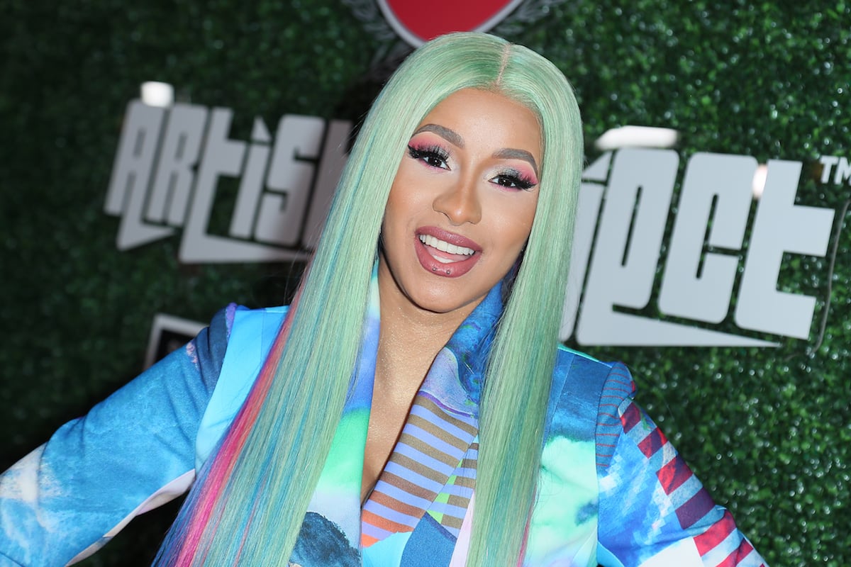 Cardi B attends the Swisher Sweets Awards Cardi B With The 2019 "Spark Award" at The London West Hollywood on April 12, 2019 in West Hollywood, California. 