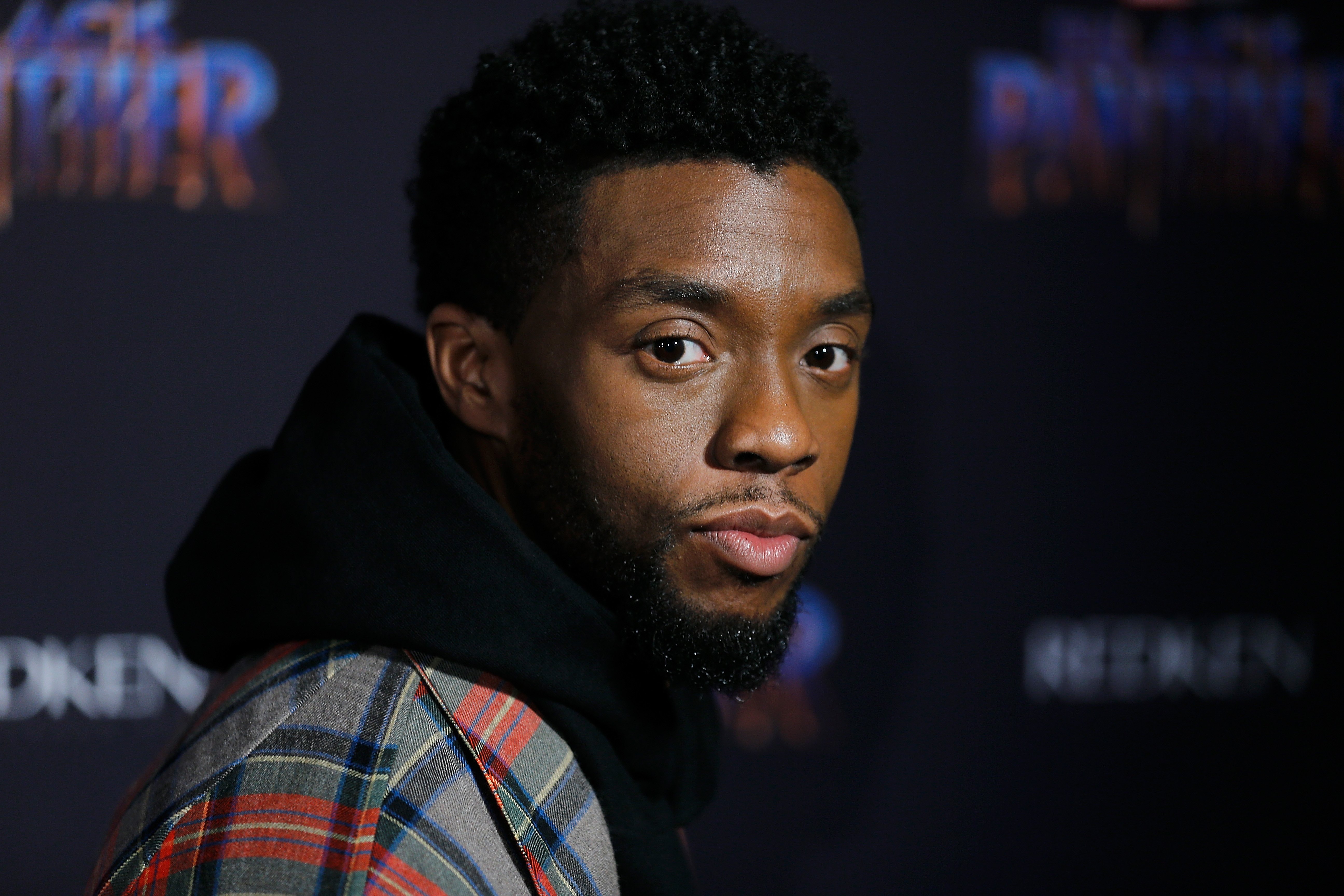 Chadwick Boseman at an event