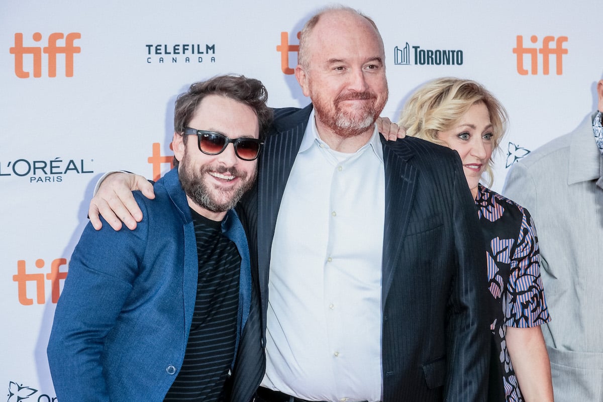 Charlie Day, Louis C.K., and Edie Falco attend the "I Love You, Daddy" premiere during the 2017 Toronto International Film Festival