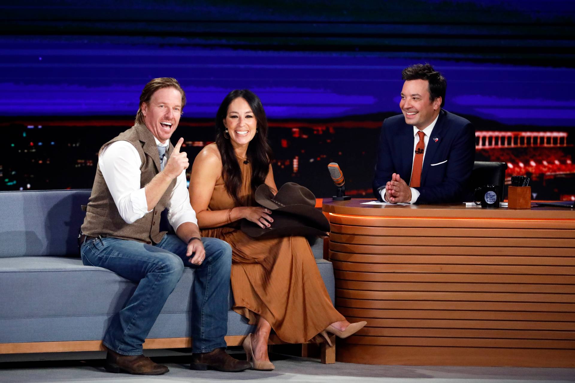 Chip and Joanna Gaines on The Tonight Show Starring Jimmy Fallon | Andrew Lipovsky/NBC/NBCU Photo Bank via Getty Images