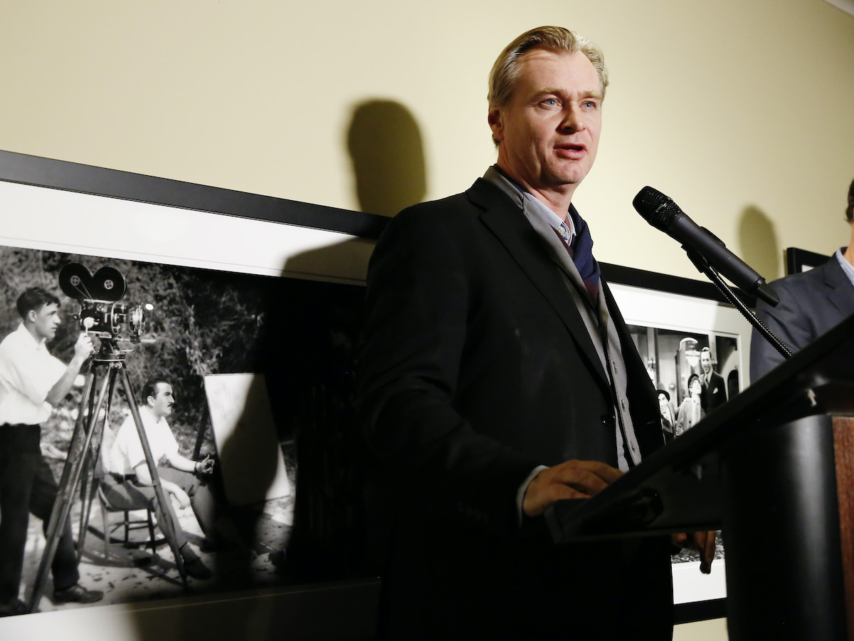 Christopher Nolan at the Kodak Film Awards