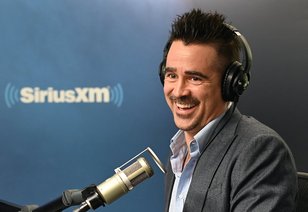 Colin Farrell at SiriusXM Studios