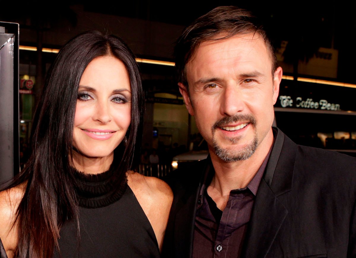 Courteney Cox and David Arquette