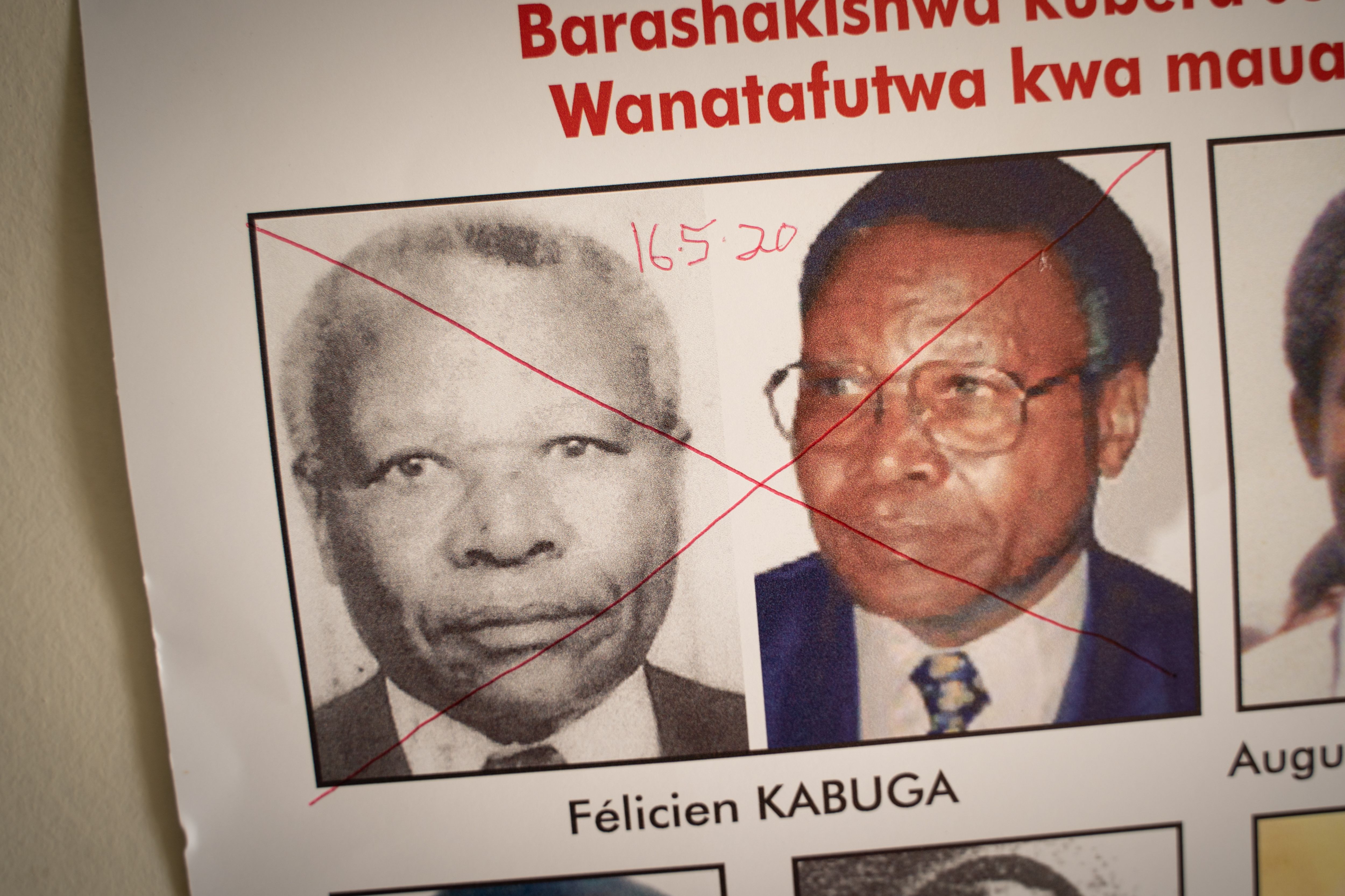 Felicien Kabuga wanted poster