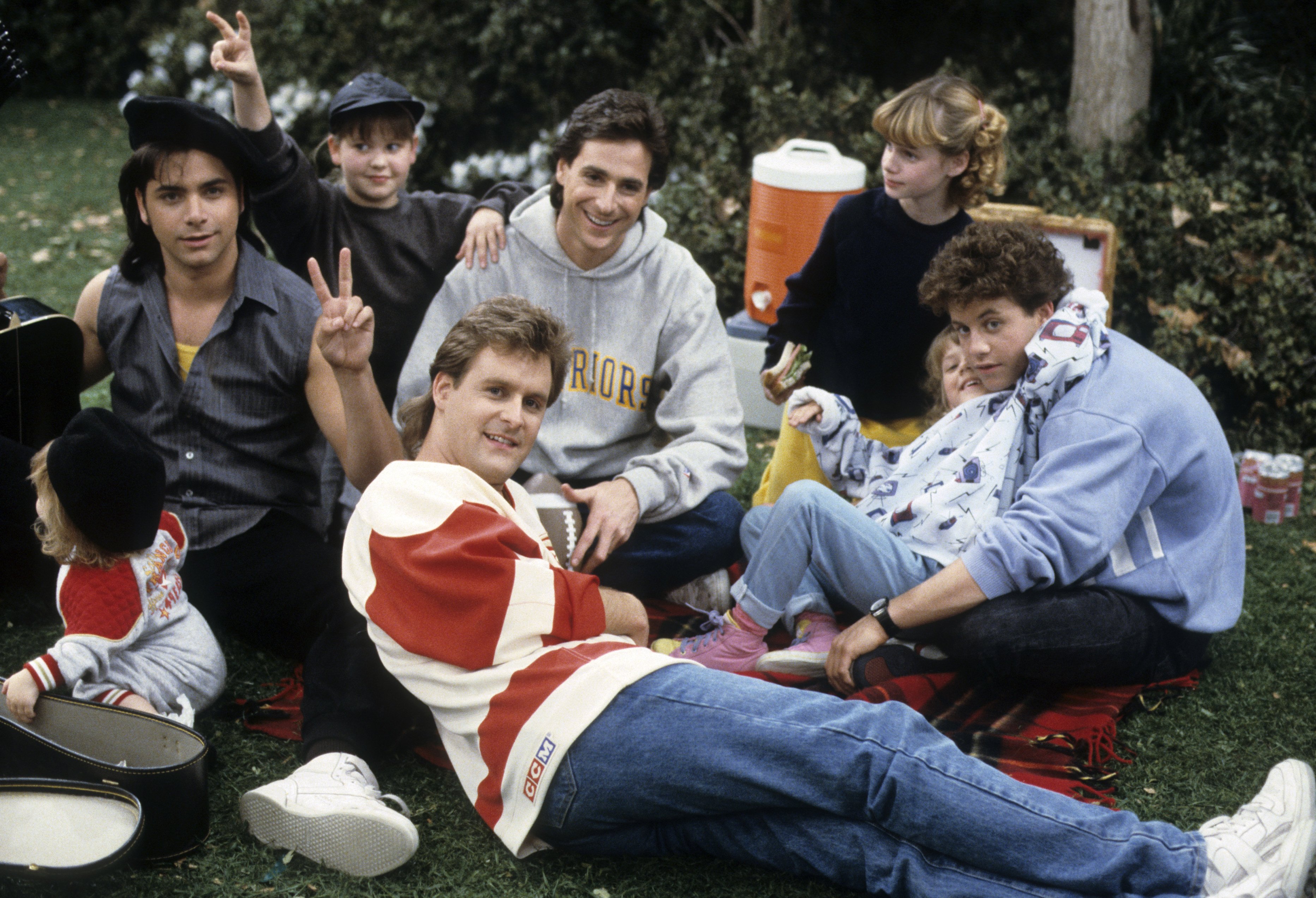 'Full House' Cast, including Kirk Cameron