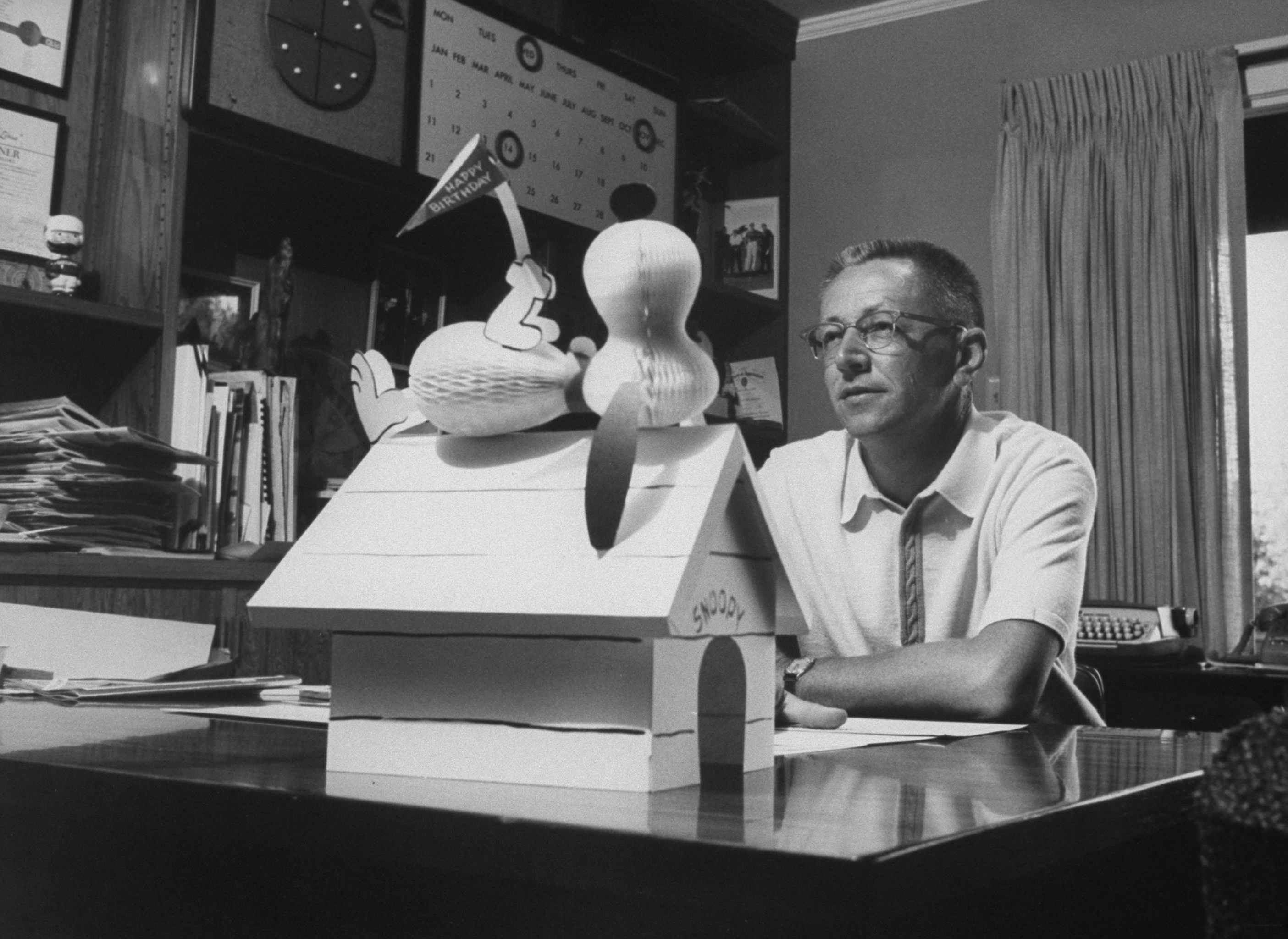 'Peanuts' cartoonist and creator Charles M. Schulz