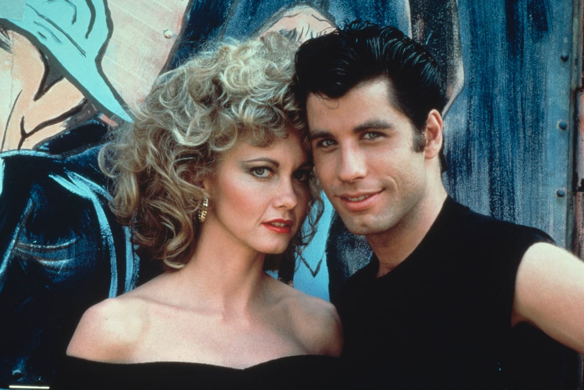 Olivia Newton-John and John Travolta as they appear in the Paramount film 'Grease', 1978.