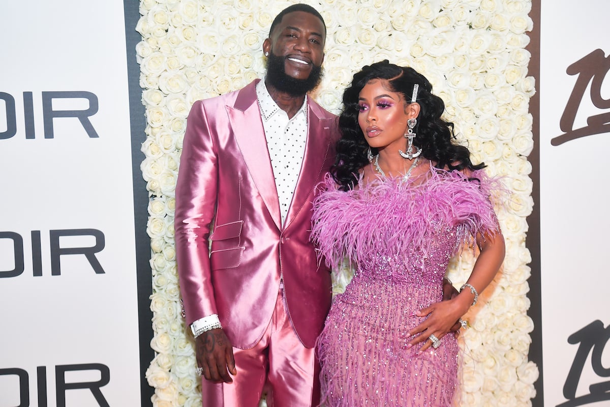 Gucci Mane and Keysha Ka'oir attend Gucci Mane's Black Tie Gala in Atlanta