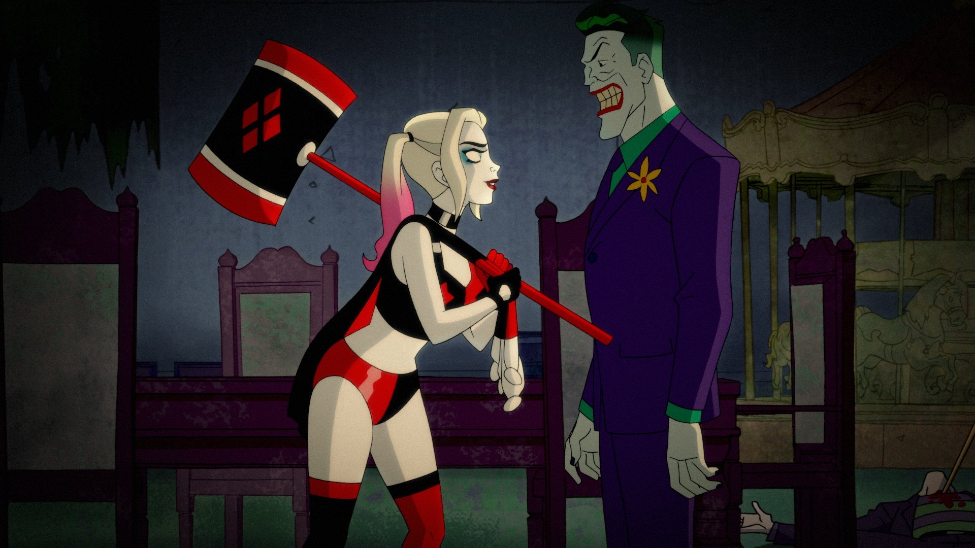 Harley Quinn and Joker