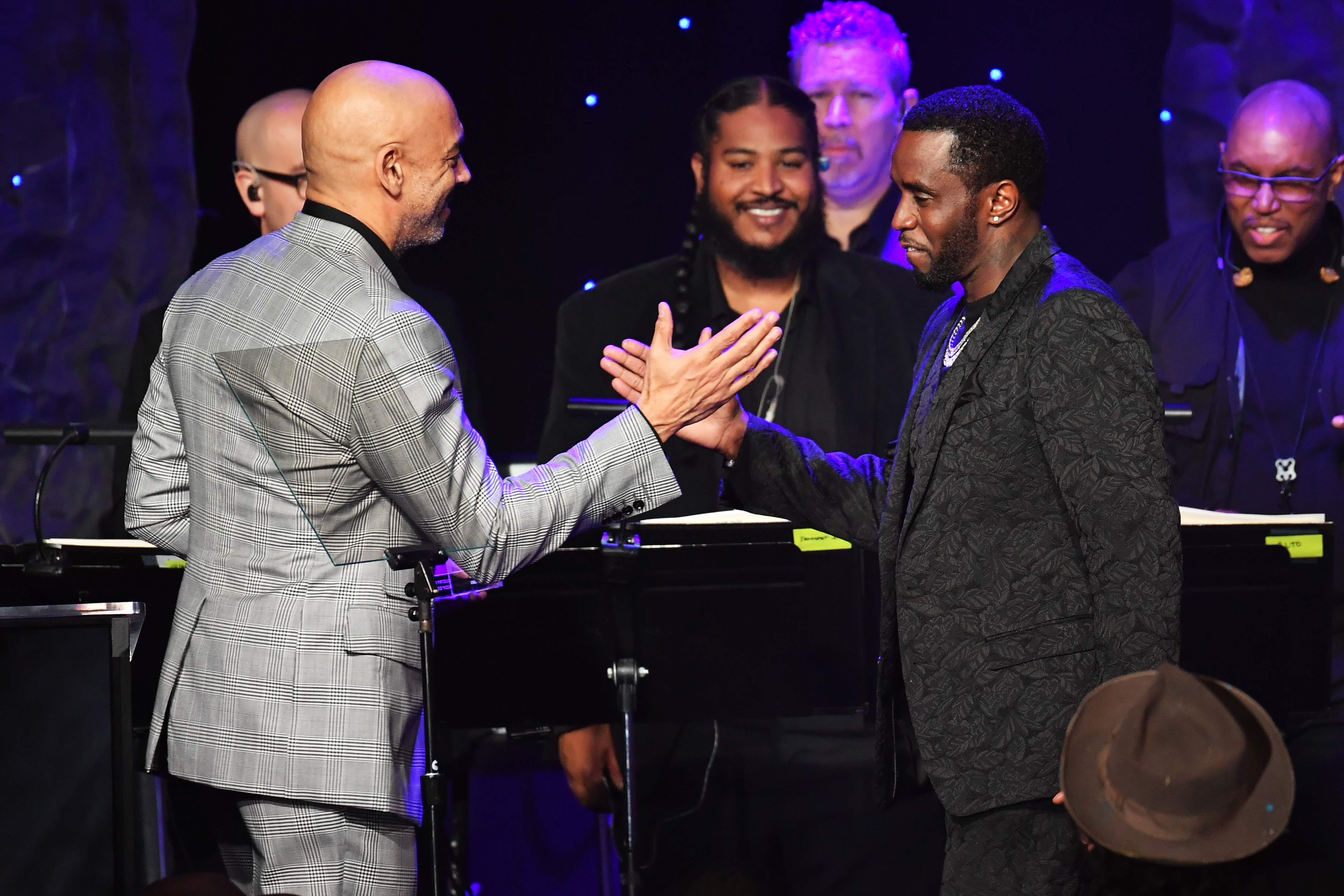 Harvey Mason Jr. and Sean "Diddy" Combs | Allen Berezovsky/Getty Images