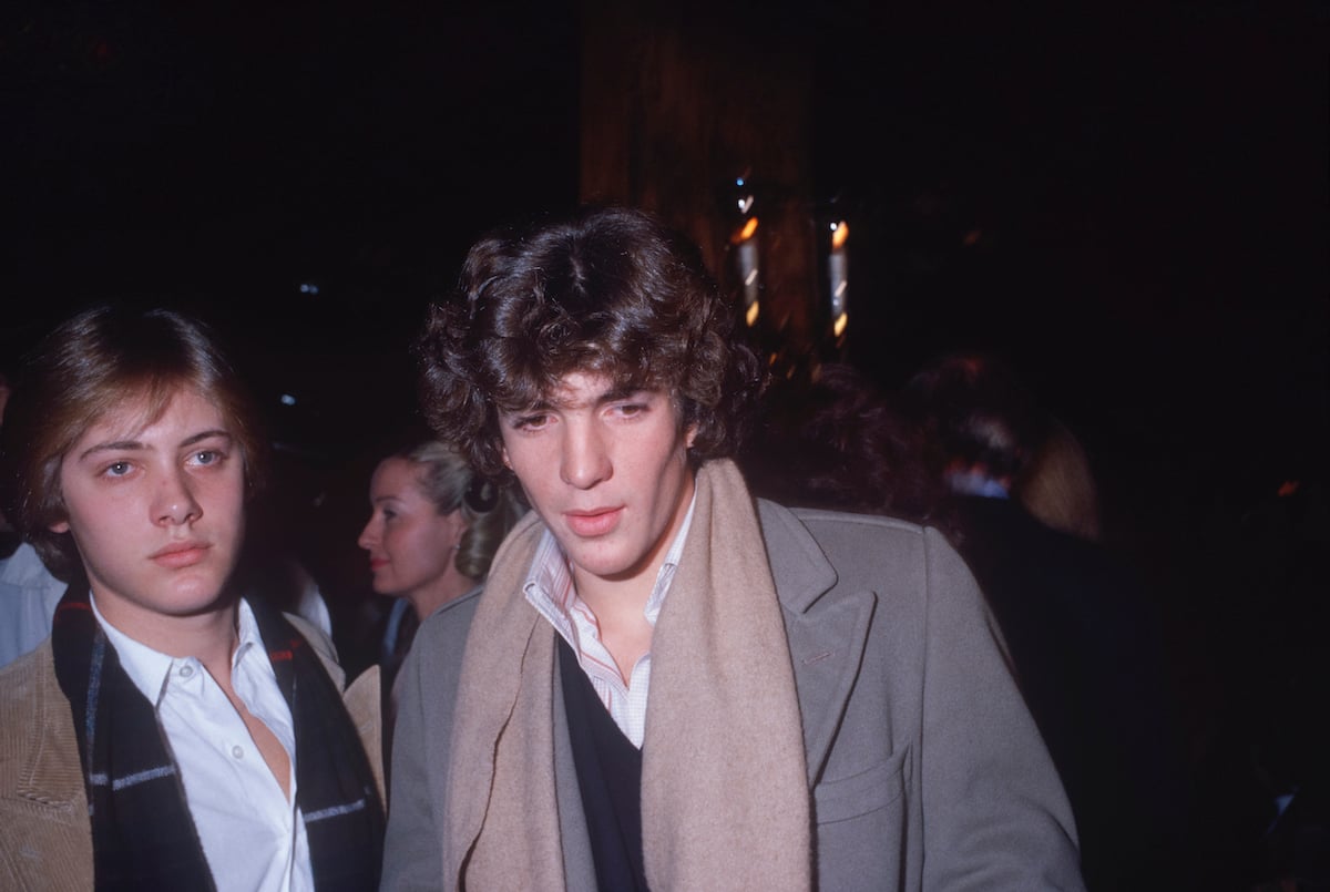 John Kennedy, Jr. and James Spader