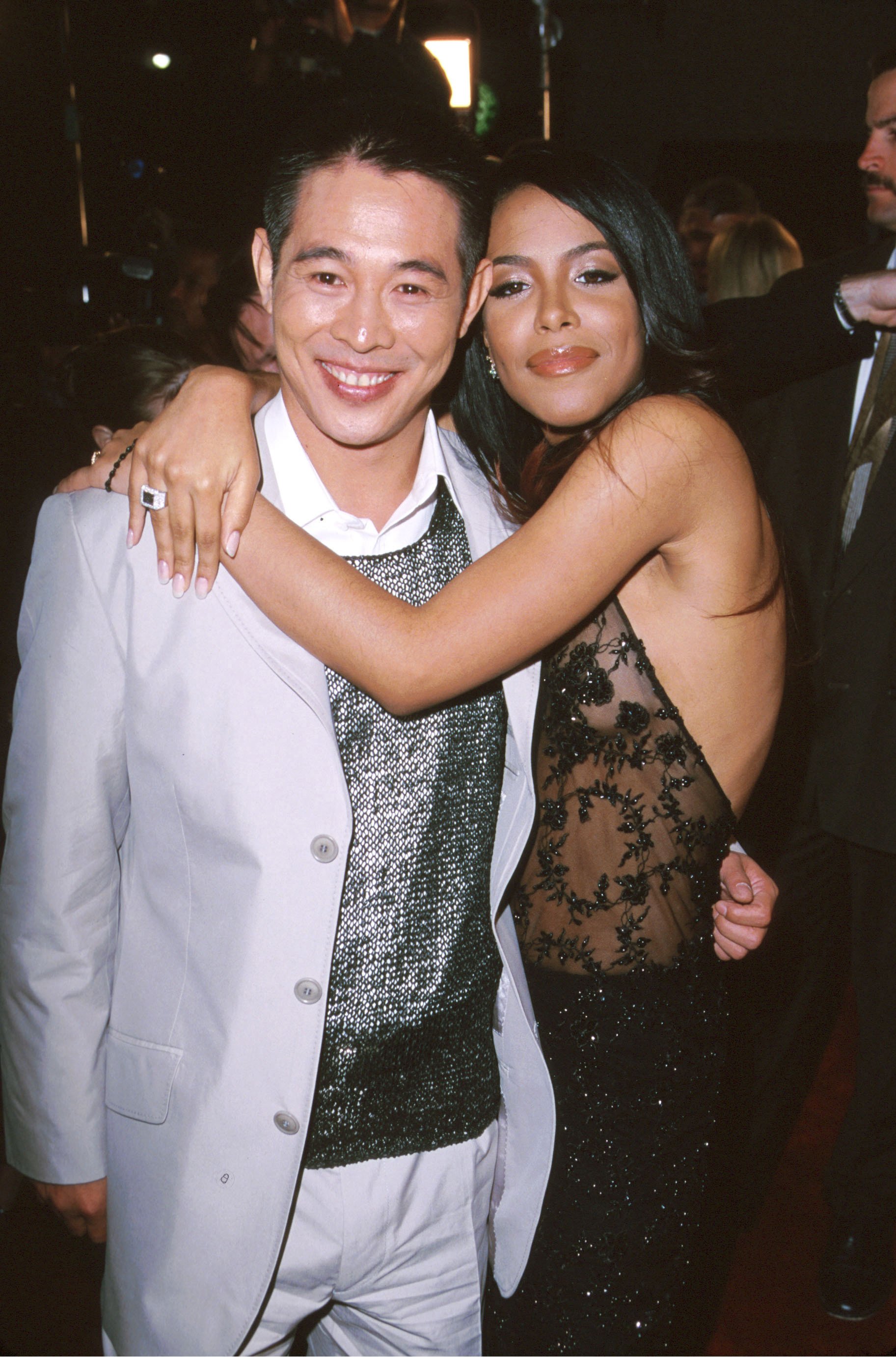 Jet Li and Aaliyah