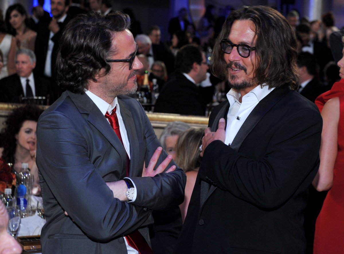 Johnny Depp Robert Downey Jr