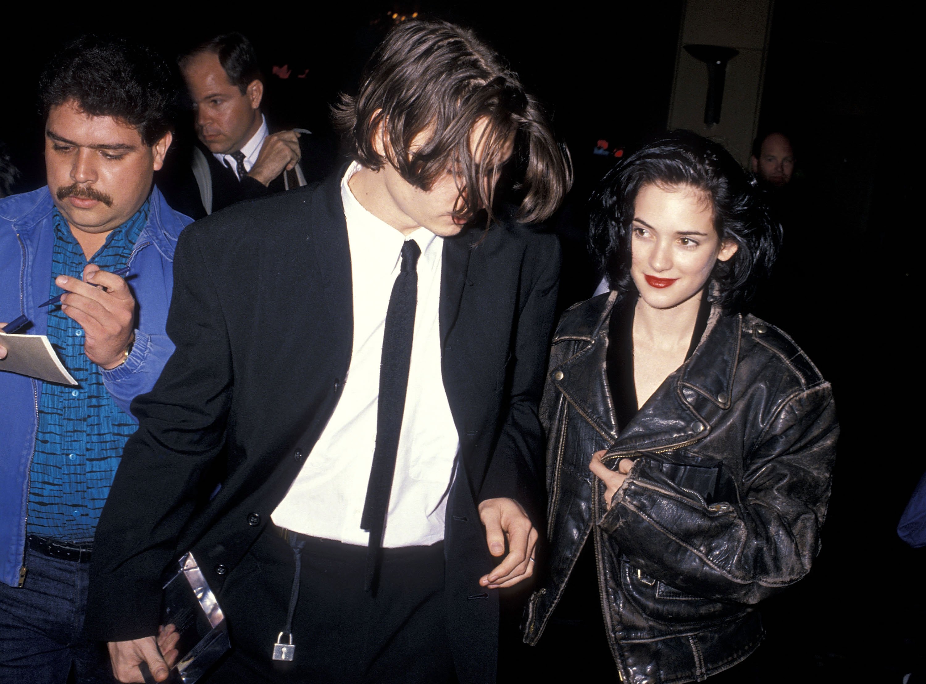 Johnny Depp and Winona Ryder