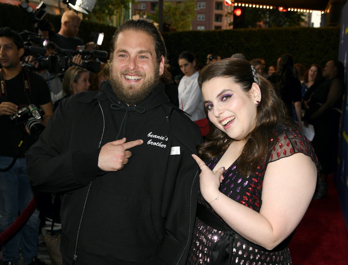 Jonah Hill and Beanie Feldstein attend the LA special screening of Annapurna Pictures' 'Booksmart' at Ace Hotel
