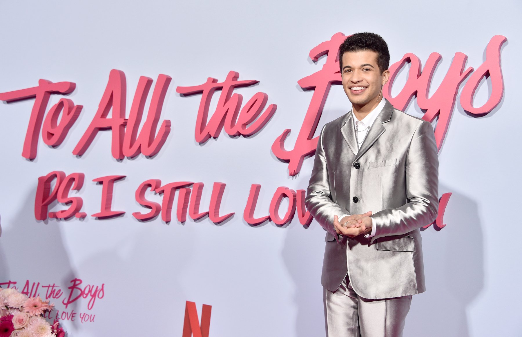 Jordan Fisher attends the Premiere Of Netflix's 'To All The Boys: P.S. I Still Love You' 