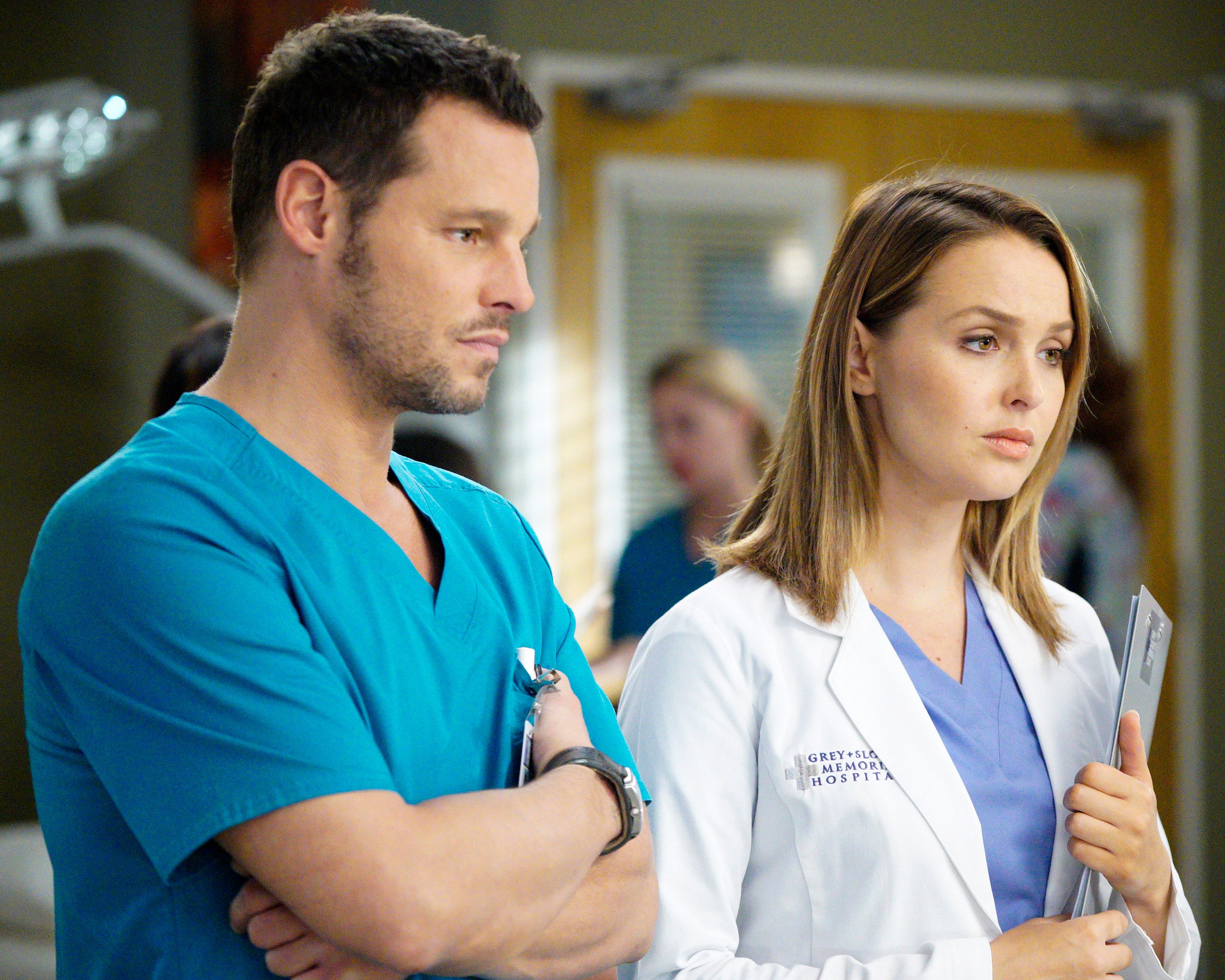 Justin Chambers and Camilla Luddington of 'Grey's Anatomy'